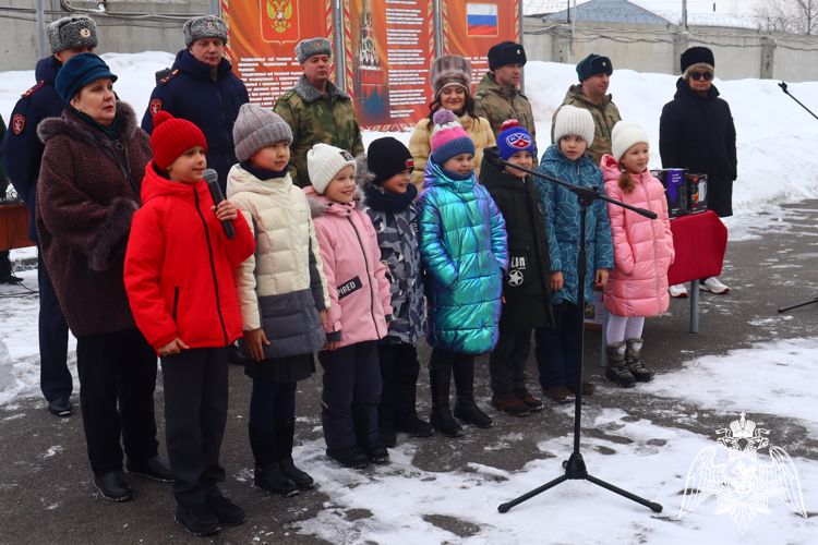Росгвардейцы отметили День защитника Отечества