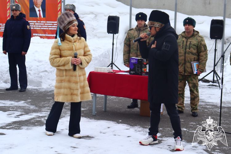 Росгвардейцы отметили День защитника Отечества