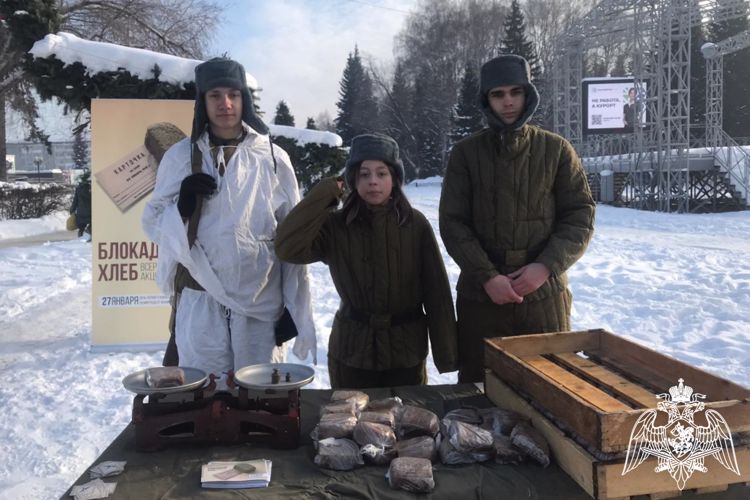 Росгвардейцы приняли участие в памятных мероприятиях, посвященных 79-летию полного снятия блокады Ленинграда.
