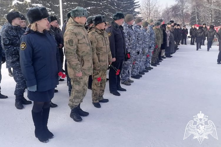 Росгвардейцы приняли участие в памятных мероприятиях, посвященных 79-летию полного снятия блокады Ленинграда.