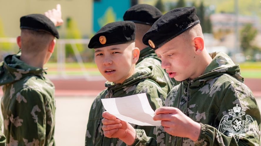 При участии Росгвардии в Республике Алтай прошла военно-спортивная игра «Зарница»