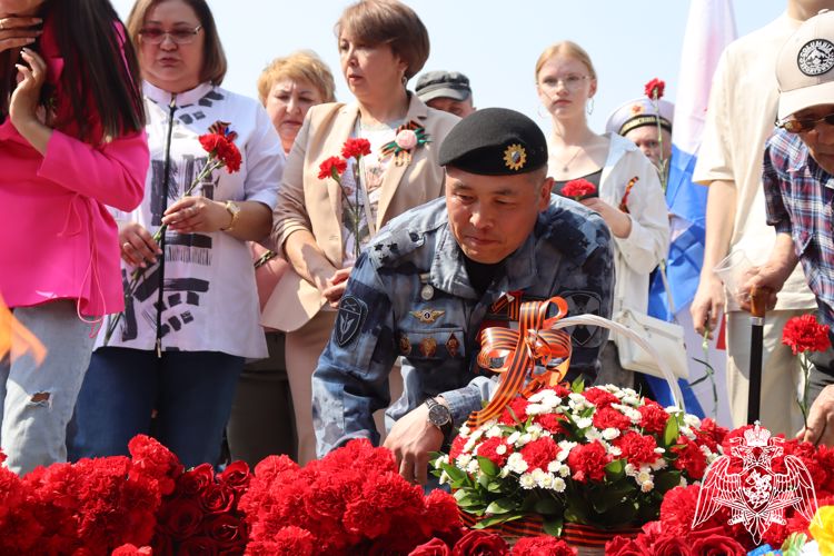 Росгвардейцы отметили День Победы 