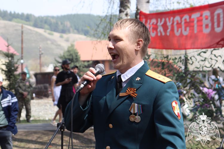 Росгвардейцы отметили День Победы 