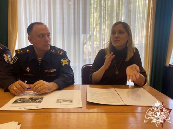 Руководитель пресс-службы Управления Росгвардии по Республике Алтай принял участие в окружном учебно-методическом сборе 