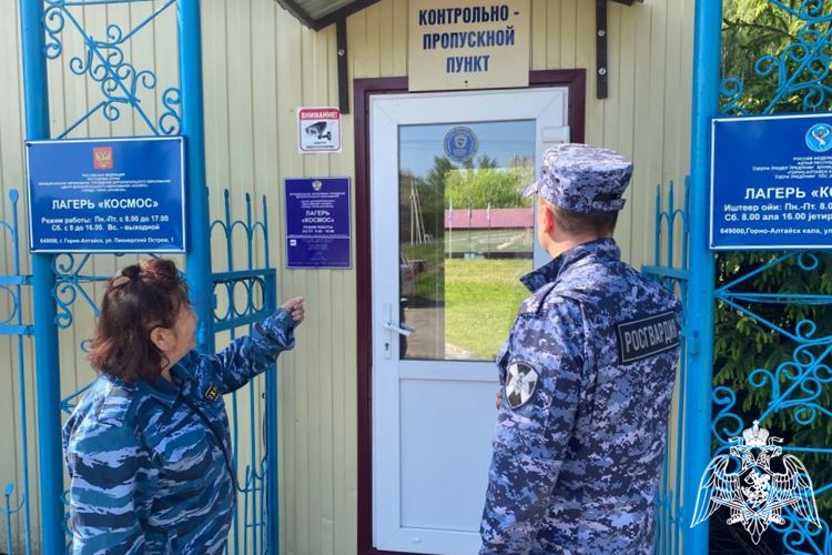 Росгвардейцы проверили безопасность детских оздоровительных лагерей