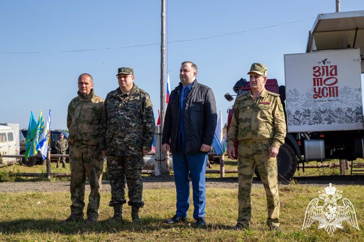Команда Республики Алтай вошла в число лучших на военно-патриотических играх, организованных ветеранами Росгвардии