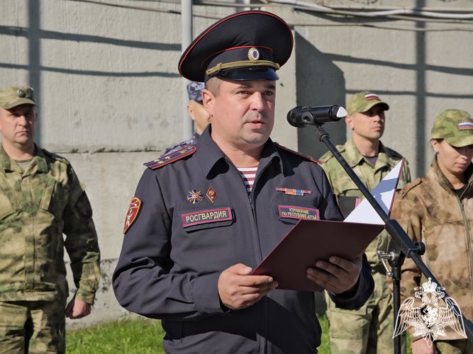 В Республике Алтай отметили годовщину со дня образования ОМОН 