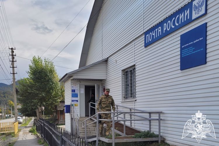 В Республике Алтай росгвардейцы проверили объекты юридического лица с особыми уставными задачами 