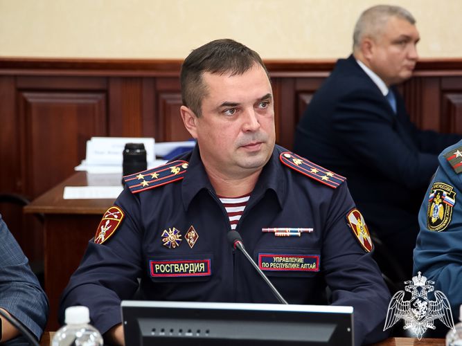 При участии Росгвардии состоялось заседание оперативного штаба по обеспечению базового уровня готовности в регионе
