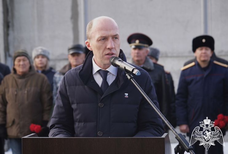 В Республике Алтай открылся мемориал погибшим сотрудникам спецподразделений Росгвардии