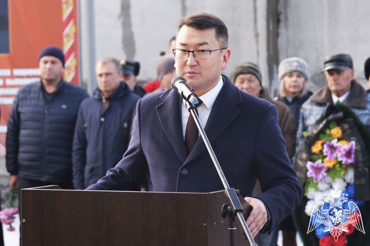 В Республике Алтай открылся мемориал погибшим сотрудникам спецподразделений Росгвардии