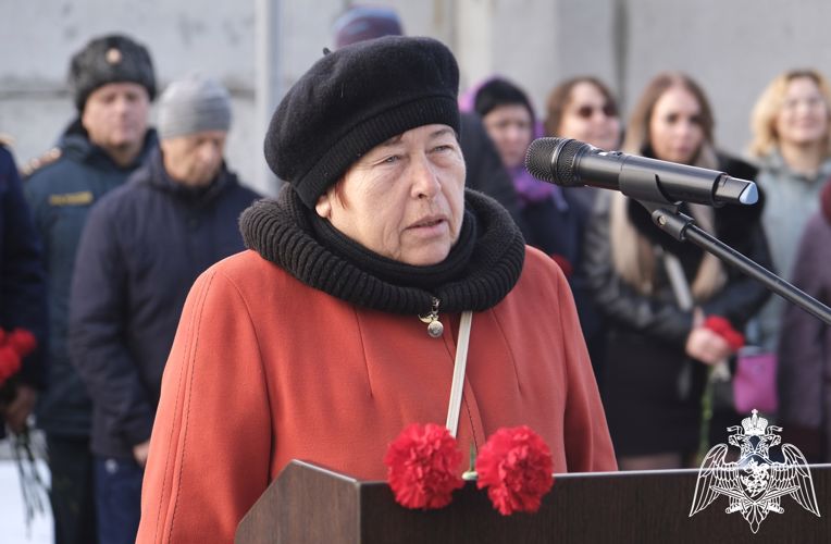 В Республике Алтай открылся мемориал погибшим сотрудникам спецподразделений Росгвардии