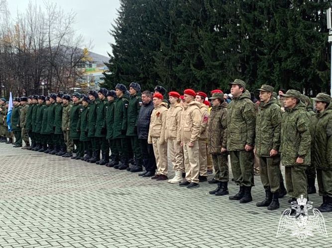Росгвардейцы приняли участие в отправке молодого пополнения в Вооруженные силы 