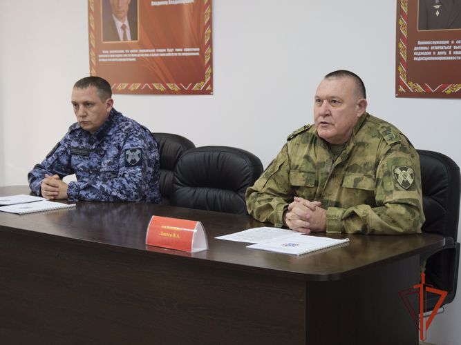 В Управлении Росгвардии по Республике Алтай прошла итоговая проверка 
