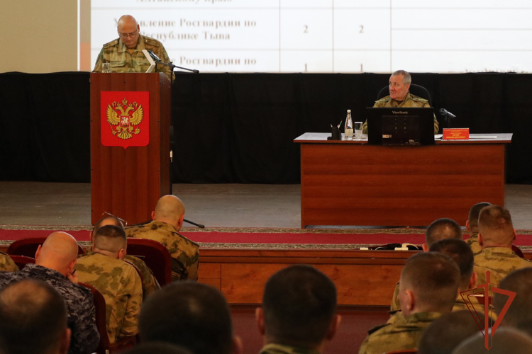 Руководство Управления Росгвардии по Республике Алтай приняло участие в оперативном сборе руководящего состава Сибирского округа 