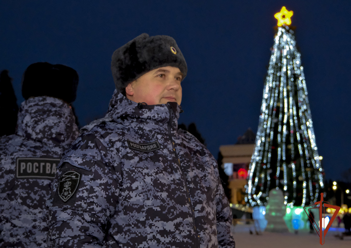 Росгвардия в Республике Алтай обеспечила правопорядок и безопасность в новогоднюю ночь