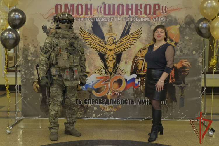 В Горно-Алтайске состоялось празднование 30-летия со дня образования ОМОН «Шонкор»