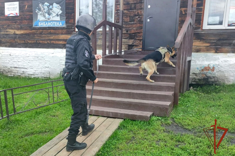 Росгвардейцы принимают участие в охране избирательных участков 