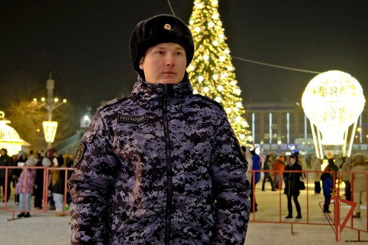 В новогоднюю ночь Росгвардия обеспечила правопорядок и безопасность на территории Республики Алтай