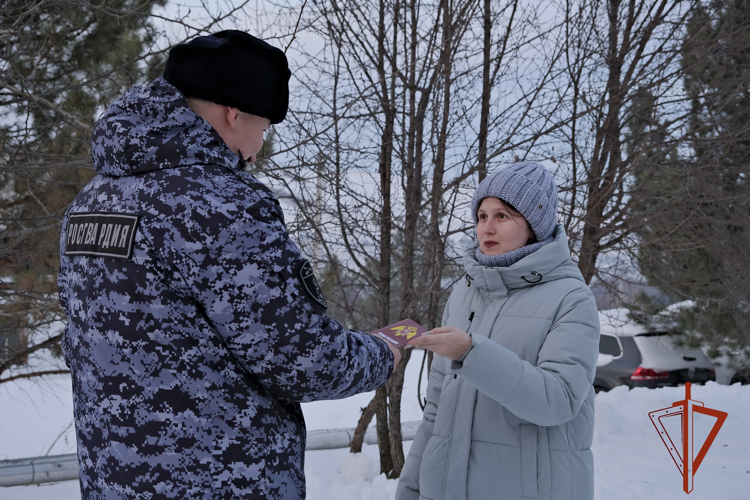 В период новогодних каникул Росгвардия проводит профилактическую акцию «Безопасный Новый год»