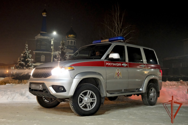 В рождественскую ночь Росгвардия обеспечила правопорядок и безопасность на территории Республики Алтай