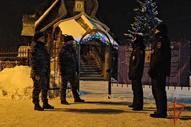 В рождественскую ночь Росгвардия обеспечила правопорядок и безопасность на территории Республики Алтай