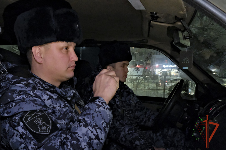 В рождественскую ночь Росгвардия обеспечила правопорядок и безопасность на территории Республики Алтай