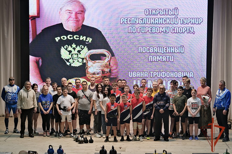 Росгвардеец стал победителем республиканского турнира по гиревому спорту
