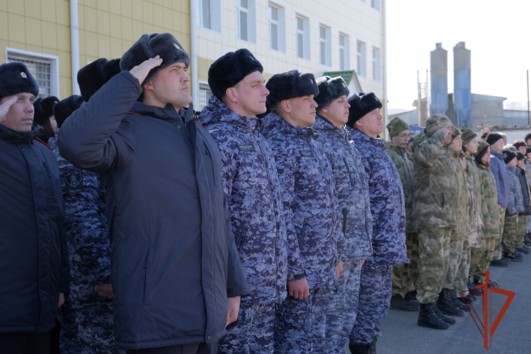 В Республике Алтай прошли торжественные мероприятия, посвященные Дню Росгвардии