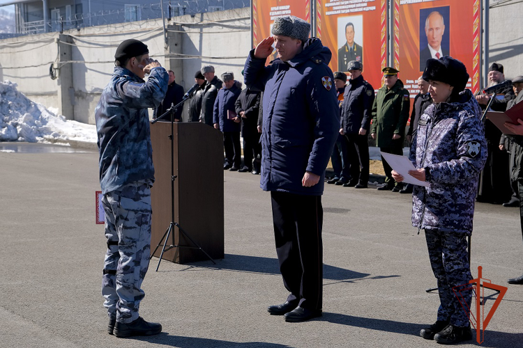 В Республике Алтай прошли торжественные мероприятия, посвященные Дню Росгвардии