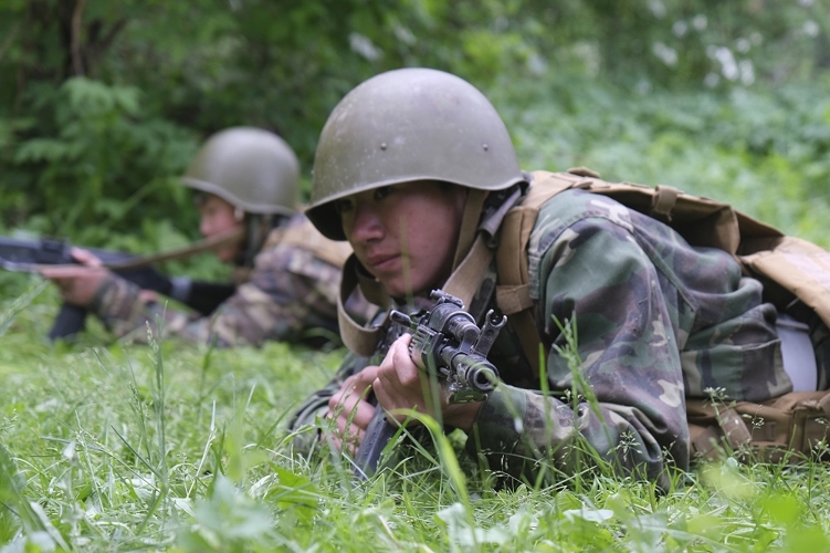 При участии Росгвардии в Республике Алтай прошел региональный этап военно-патриотической игры «Зарница 2.0.»