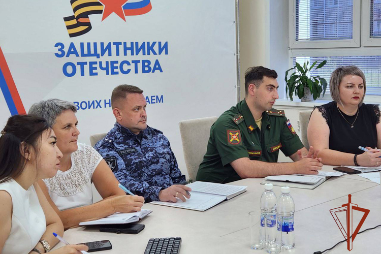Росгвардеец принял участие в обучающем семинаре для социальных координаторов фонда «Защитники Отечества»