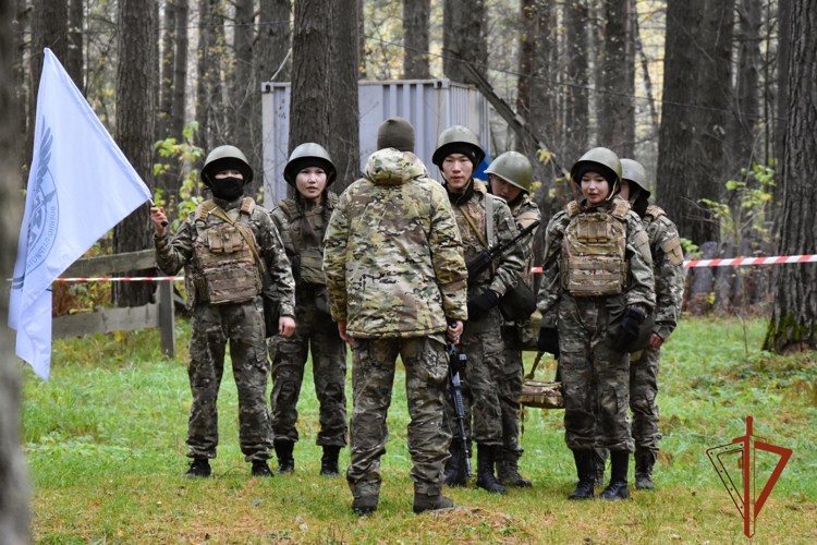 При участии Росгвардии прошла региональная  военно-спортивная эстафета