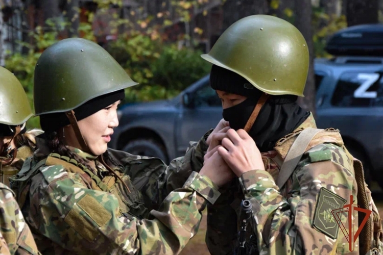 При участии Росгвардии прошла региональная  военно-спортивная эстафета