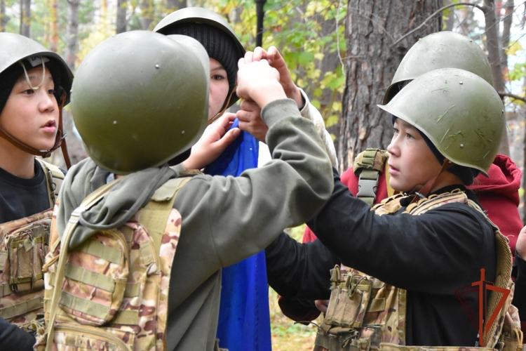 При участии Росгвардии прошла региональная  военно-спортивная эстафета