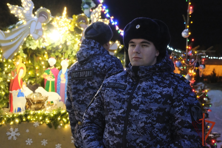 В рождественскую ночь Росгвардия обеспечила правопорядок и безопасность на территории Республики Алтай
