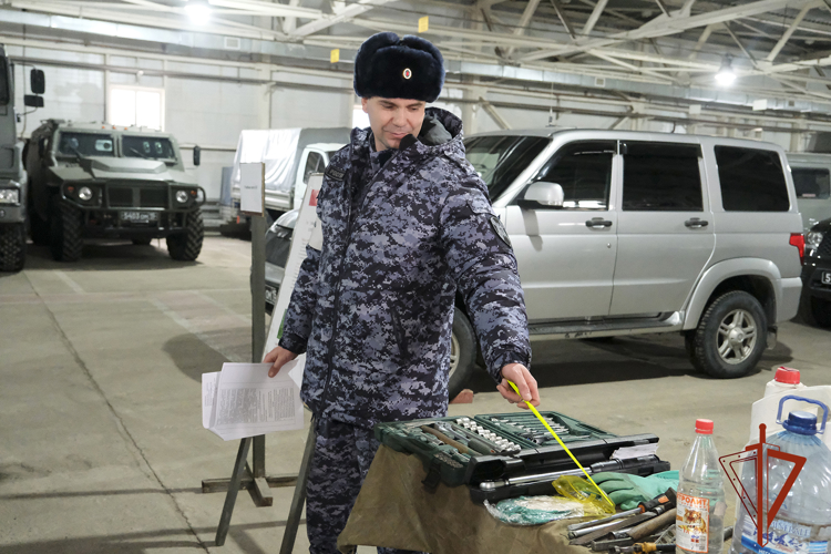 В Управлении Росгвардии по Республике Алтай начался зимний период подготовки