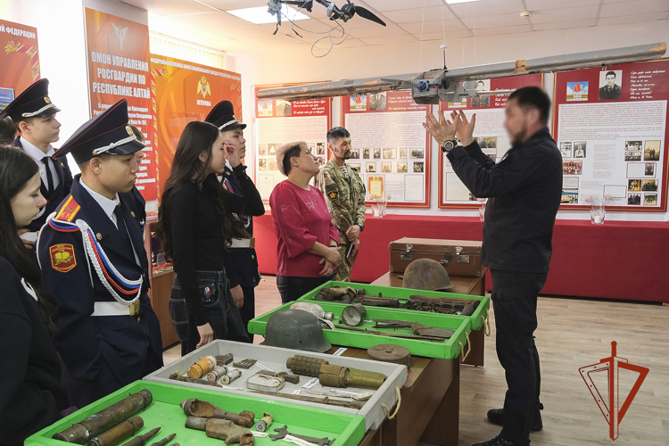 В Республике Алтай стартовала ведомственная акция Росгвардии «Неделя мужества»