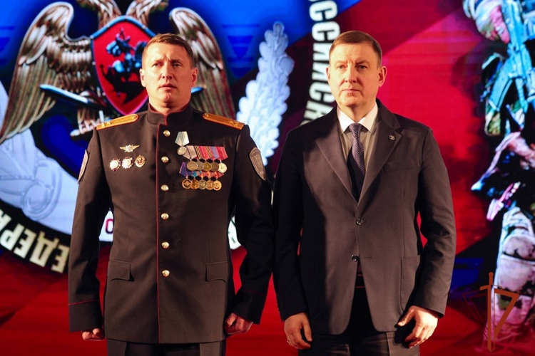 Росгвардейцы отметили юбилей ведомства