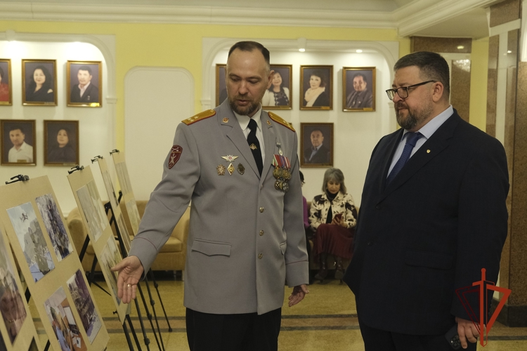 Росгвардейцы отметили юбилей ведомства