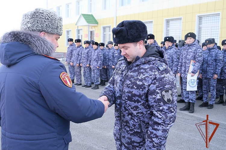 Росгвардейцы отметили юбилей ведомства