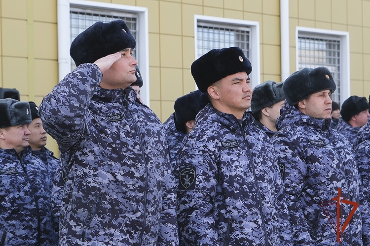 Росгвардейцы отметили юбилей ведомства