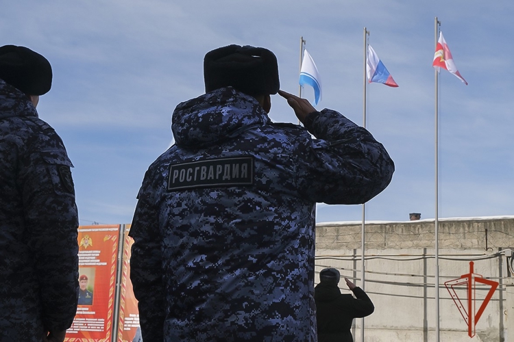 Росгвардейцы отметили юбилей ведомства