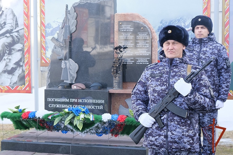 Росгвардейцы отметили юбилей ведомства