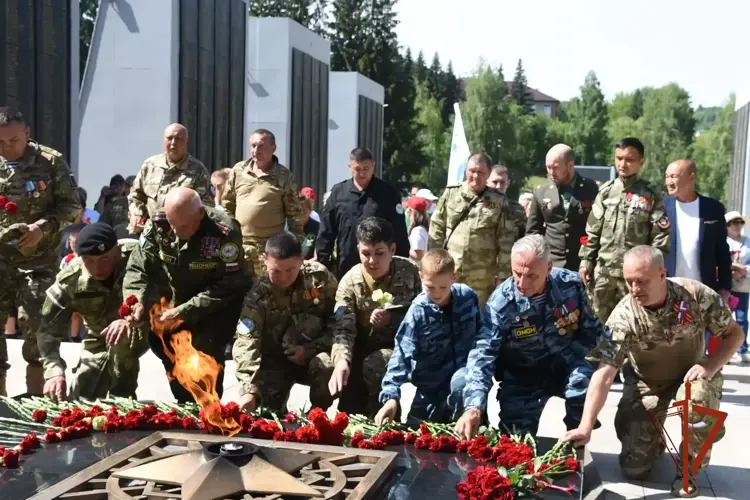 Росгвардейцы приняли участие в мероприятиях, посвященных Дню ветерана боевых действий