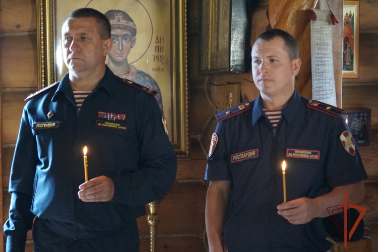 Росгвардейцы отметили День Крещения Руси и памяти святого равноапостольного великого князя Владимира - небесного покровителя ведомства 
