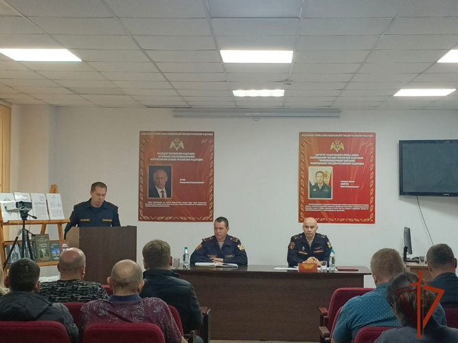 В Управлении Росгвардии по Республике Алтай обсудили вопросы частной охранной деятельности