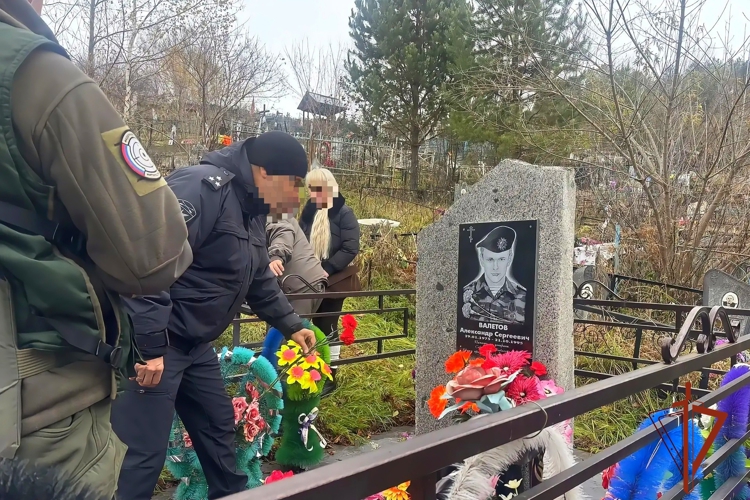 Сотрудники ОМОН «Шонкор» почтили память кавалера ордена Мужества лейтенанта милиции Александра Валетова